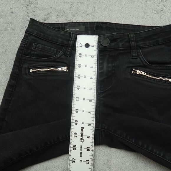 KUT from the Kloth Jeans Women's 4 Gray Low-Rise MIA Toothpick Skinny 27" Inseam - Picture 9 of 16